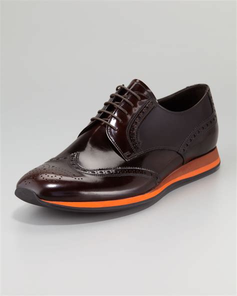 prada brown men shoes|prada shoes men sale clearance.